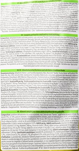 Trainer Natural Canine Adult Mini Pollo 800GR, Multicolor, Unica