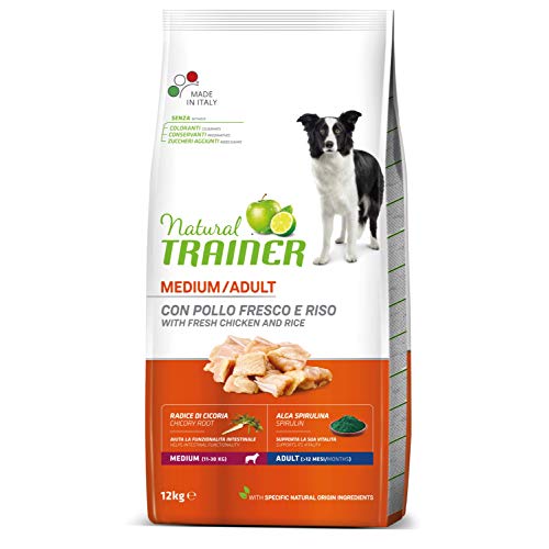 Trainer Natural Canine Medium Pollo 12KG, Negro, 12 (940036)