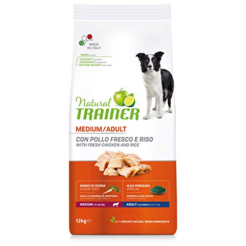 Trainer Natural Canine Medium Pollo 12KG, Negro, 12 (940036)