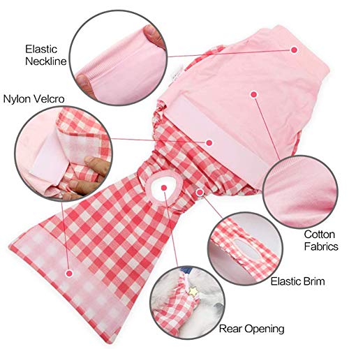 Traje De Recuperación De Gato para Heridas Abdominales O Enfermedades De La Piel, Alternativa De Collar Electrónico para Gatos Y Perros, Después De La Cirugía, Ropa para Mascotas,Rosado,M