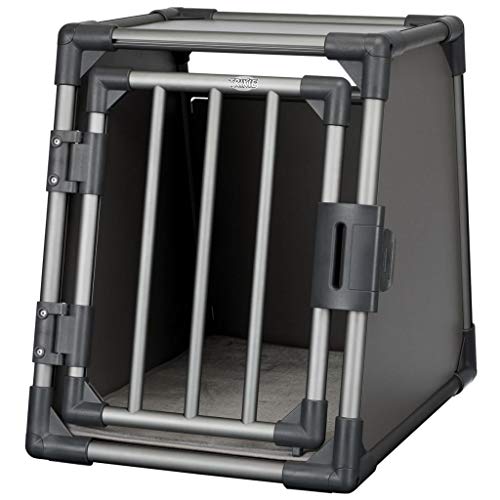 Trixie 39335 Caja de Transporte de Aluminio, S: 48 × 56 × 61 cm, Grafito