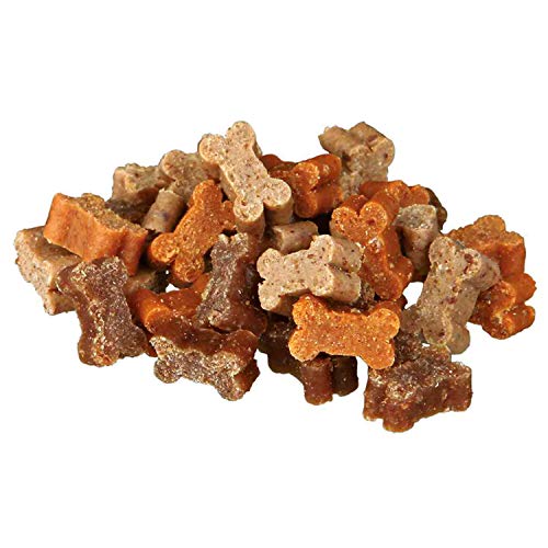 TRIXIE Bote Snack de Entrenamiento Mini Bones, 500 g, Perro
