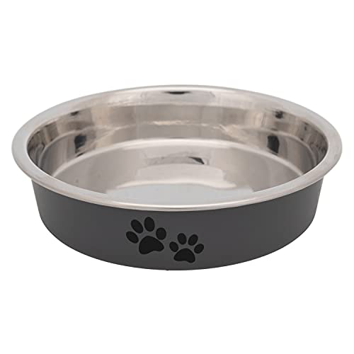 TRIXIE Comedero Acero Inoxidable para Razas Hocico Corto para Gatos