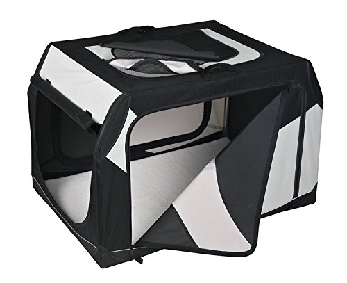 Trixie Jaula Nylon Plegable Coche, Vario, M, 76x48x51cm
