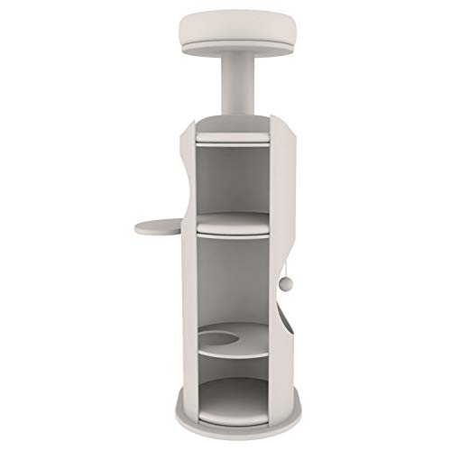 Trixie Poste Rascador Juana, 134 cm, Gris Topo/Gris, Gato