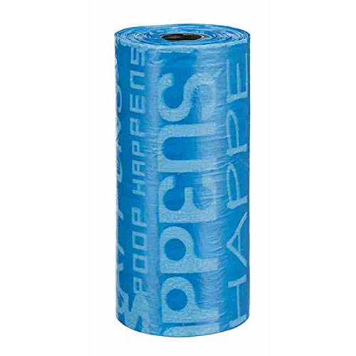 Trixie Set de 70 Rollos de 20 Bolsas de plastico, Color Surtido, Caja Expositora, Perro