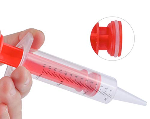 TTOOP 2 Piezas Alimentador de Medicamentos, jeringuillas Mascotas Feeder Perro Gato, Pastillas Médicas para Mascotas Pequeñas Jeringas, de Alimentación Empujador