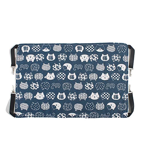 TUANTALL Cama Conejo Camas para Gatos Pequeña Mascota Cama Gato Hamaca Hamacas de Rata para Jaula Gato Rata Cama Camas de Conejo para Interiores Blue,S