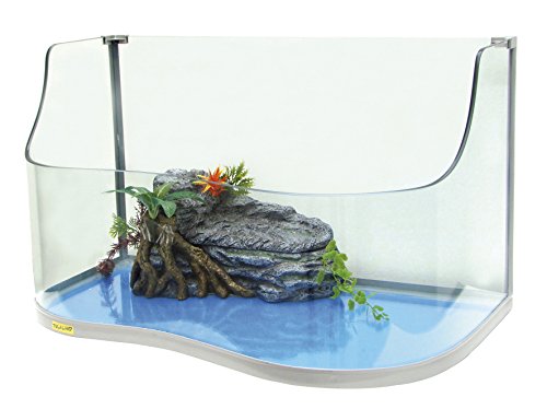 Tugaland WT2077108 Paradise 60 - Acuario de Tortuga (62 x 36 x 22/36 cm)