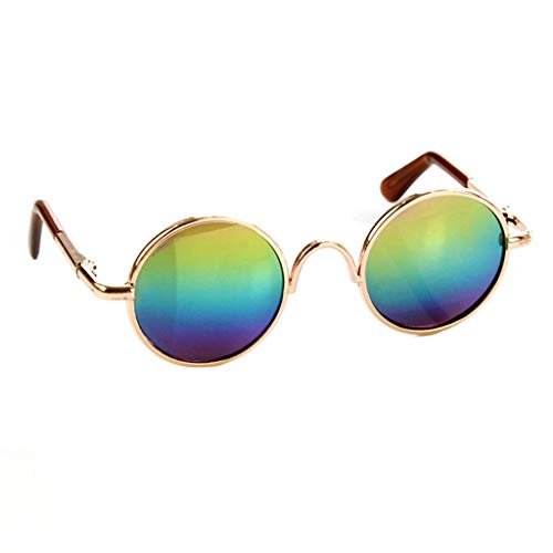 U-K Gafas de sol para mascotas pequeñas, diseño de gatos, protección de ojos, accesorios para mascotas, y creativa
