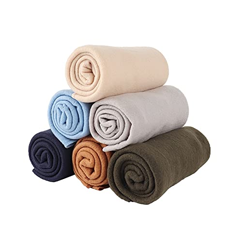 UKKO Manta para Mascotas Manta De Mascotas Cálido Y Grueso Color Sólido Four Seasons Cat Y Perros Cojín para Perros Almohadilla para Dormir Cojín Suave para Mascotas Cojín De Alambreste-Army Green,M