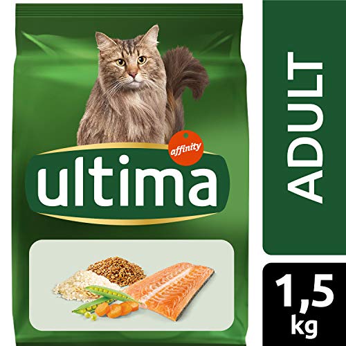 ultima Pienso para Gatos Adultos con Salmón - 1.5 kg
