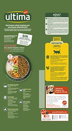 ultima Pienso para Gatos Adultos con Salmón - 1.5 kg