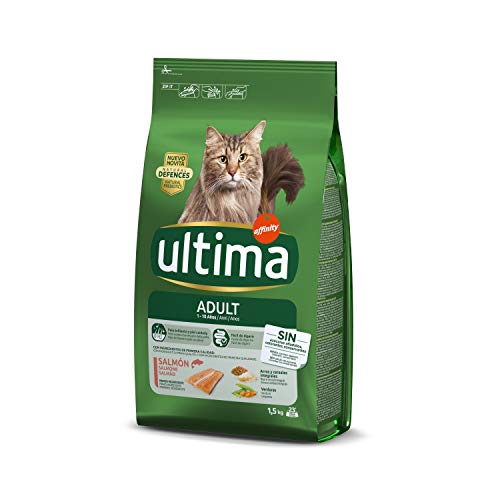 ultima Pienso para Gatos Adultos con Salmón - 1.5 kg