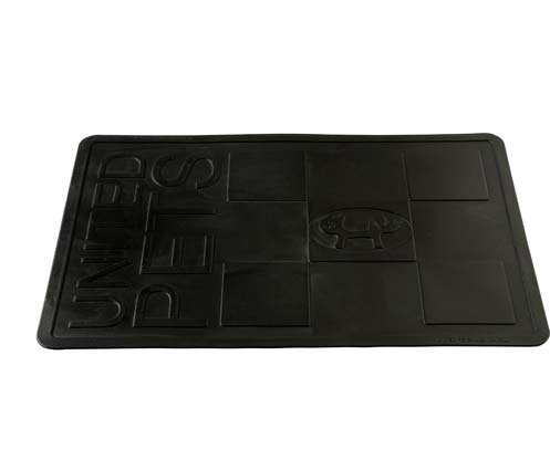 United Pets - Alfombrilla Mustafá 44,5 x 44,5 cm negro