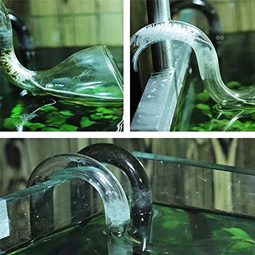UOEIDOSB 90/155 / 200 cm Tubería de limpieza Tubo de aire Tubo de aire Flexible con doble extremo Acuario Acuario Accesorios de acuario Limpiador de tanques Filtro de agua Nylon (Size : 90cm)