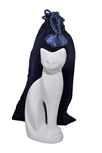 Urna en forma de gato para cenizas de gato y mascotas