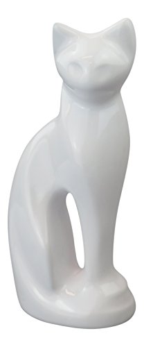 Urna en forma de gato para cenizas de gato y mascotas