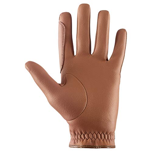 uvex tensa II Guantes de equitación, Adultos Unisex, Light Brown , 8.5