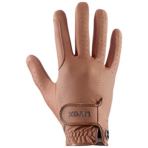 uvex tensa II Guantes de equitación, Adultos Unisex, Light Brown , 8.5