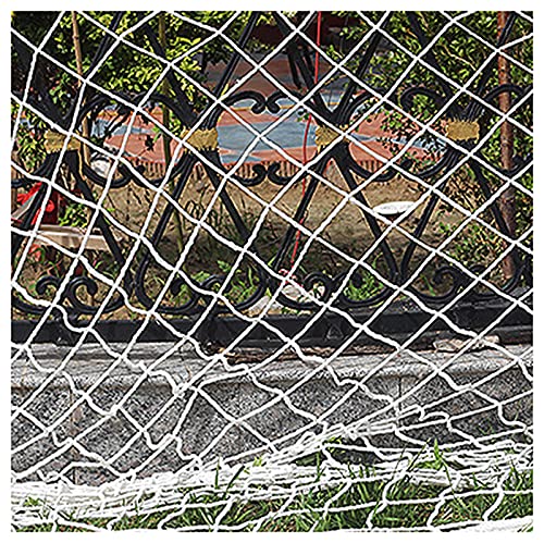 Valla seguridad Red De Seguridad De Carga Red De Cuerda Red De Red Blanca Espesor De La Cuerda De 4 Mm Apertura De 15 Cm Red De Escalada Utilizada Para Proteger La S(Size:1*1m(3.2*3.2ft),Color:blanco)