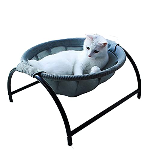 VBDA Gato Hamaca, Camas para Gatos de Interior Hamaca Cama Independiente Radiador para Gatos Estantes para Dormir Camas Suministros para Mascotas Lavable Estable Excelente Permeabilidad