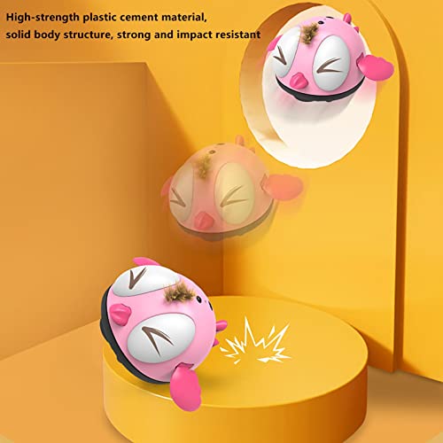 Vecksoy Juguete eléctrico para Pollitos con Sonido, Juguete Interactivo para Gatos, Juguetes Musicales para Mascotas, Juguetes Inteligentes Inteligentes de inducción con Interfaz USB