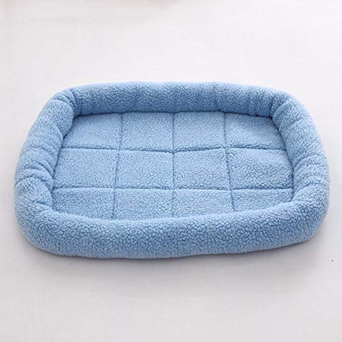 Venus Valink - Cama para cachorros de algodón suave y cálido, cama para gato, cojín lavable para perros, cama acolchada para mascotas, colchón para mascotas, cojín para gato, almohada para p