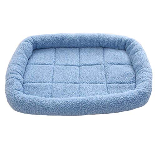 Venus Valink - Cama para cachorros de algodón suave y cálido, cama para gato, cojín lavable para perros, cama acolchada para mascotas, colchón para mascotas, cojín para gato, almohada para p