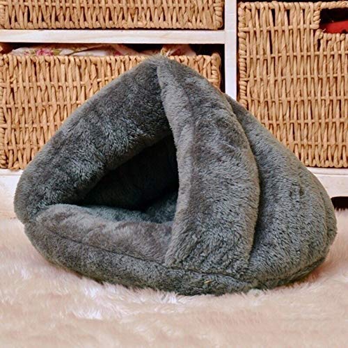 Venus valink Saco de dormir para cachorros, perros, gatos, gatos, forro polar, suave, cálido, saco de dormir, perrera, duradero, multifunción