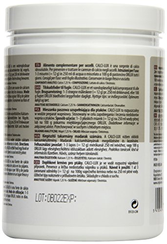 Versele-Laga Oropharma Calci-Lux Bird Water Soluble Calcium 500g 460215