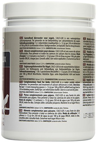 Versele-Laga Oropharma Calci-Lux Bird Water Soluble Calcium 500g 460215