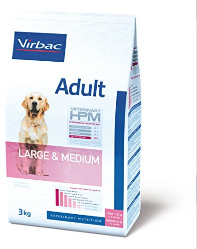 Veterinary Hpm Virbac Hpm Dog Adult Large & Medium 16Kg Virbac 00272 16000 g