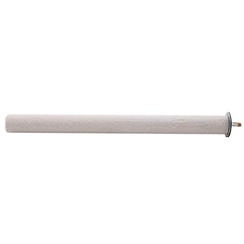 ViaGasaFamido Percha para pájaros, Madera, Blanco, pájaro, Loro, Percha, Barra de pie, Jaula para Mascotas, Accesorio, Garra de molienda, Juguetes para pájaros pequeños, medianos y Grandes(2.5×25cm)