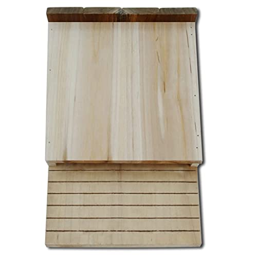 vidaXL 4X Casa Muerciélagos Madera 22x12x34 cm Casetas Mascotas Jaulas Nidos