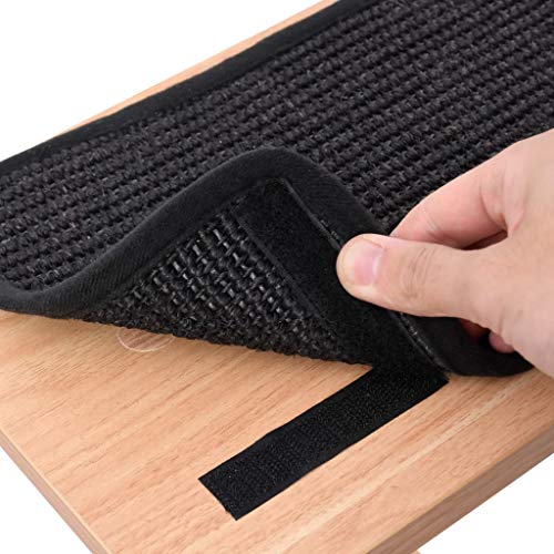 vidaXL Rascador para Gatos con Alfombra Rascadora Casita Poste de Sisal 123 cm