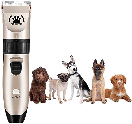 VieVogue Pet Clipper Recortadora Eléctrica Podadoras Eléctricas Afeitadora para Mascotas Adecuado para El Cuidado Diario De Perros Y Gatos