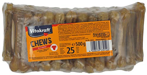 Vitakraft 33912 - Lote de 25 Huesos prensados (20/25 g)