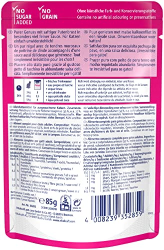 VITAKRAFT Vita Fuerza Gato Forro húmedo Forro Poésie Deli de Sauce Pouch Bolsa