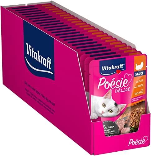 VITAKRAFT Vita Fuerza Gato Forro húmedo Forro Poésie Deli de Sauce Pouch Bolsa