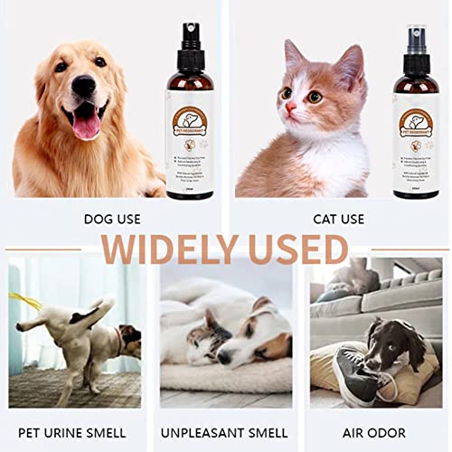 Voluxe Desodorante para Mascotas, Desodorante en Aerosol para Gatos con PH Equilibrado para Mascotas para Gatos para Perros