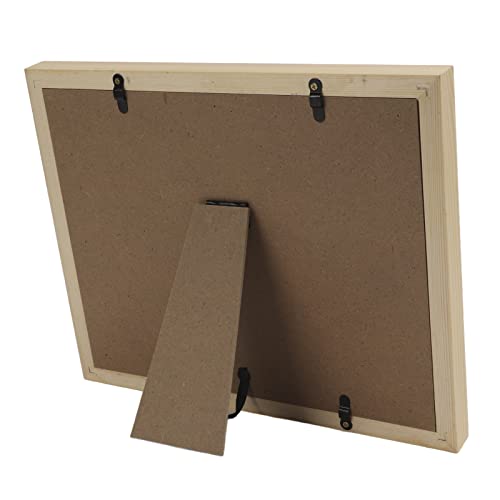 Voluxe Marco de fotos de Pet Paw Print, kit de recuerdo para mascotas, hebilla segura y fácil, recordatorio con sonido para los amantes de los animales (polvo legante y marco de madera)