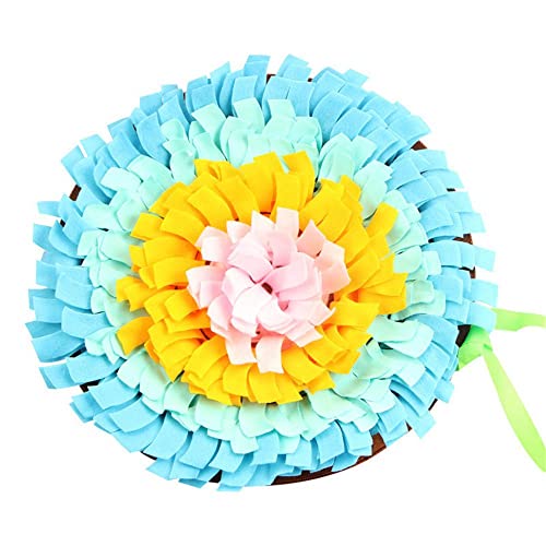 VX COUTURE Mat Snuffle Mat para perros Perro Snuffle Mat Snuffle Mat para perros grandes Pet Sniffing Pad Dog Choking Prevention Slow Food Mat Dog Play Manta (6)