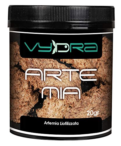 Vydra Artemia Liofilizada Alimento Peces Acuario Dulce Marino (20 g)