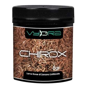Vydra Chirox 8 g Chironomus liofilizados Acuario Marino Dolce Larve Red Mosquitera