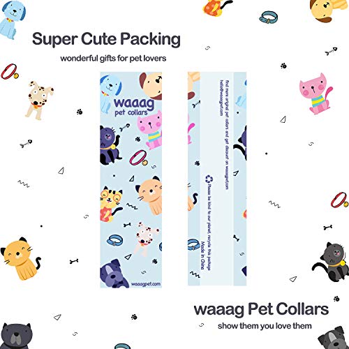 Waaag - Collar para mascotas de piña tropical, collar para gato, collar de seguridad para gato