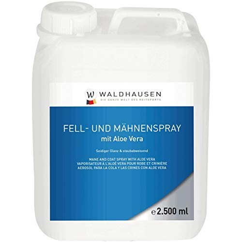 Waldhausen Pflegeserie Spray para pelo y crines con aloe vera, 2500 ml