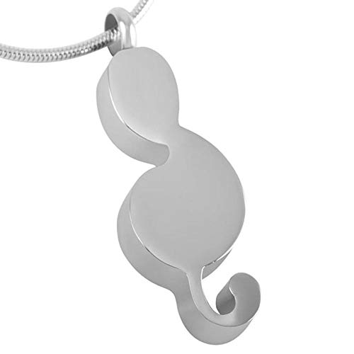 WANFJ Memorial Urna De Cremación Eres Mi Corazón Canción para Mascotas Perros Gatos Sostener Cenizas Urna De Cremación Urna Conmemorativa Collar con Colgante Unisex