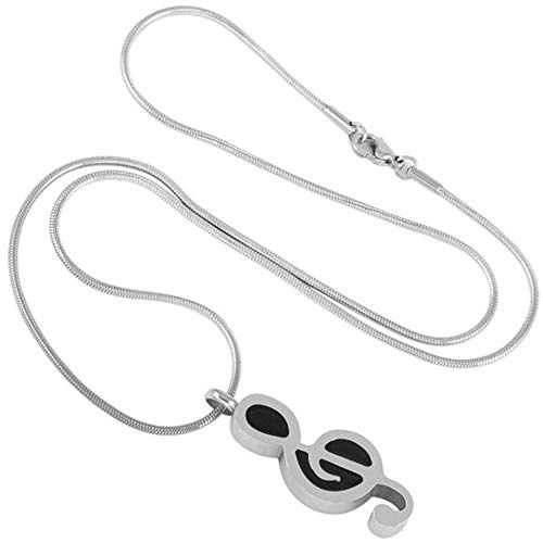 WANFJ Memorial Urna De Cremación Eres Mi Corazón Canción para Mascotas Perros Gatos Sostener Cenizas Urna De Cremación Urna Conmemorativa Collar con Colgante Unisex