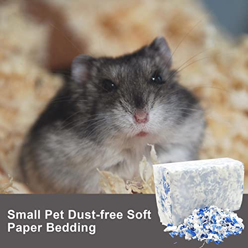 Wangduodu Ropa de Cama para Mascotas Animales pequeños - Ropa de Cama Natural para Animales pequeños, sin Polvo, Absorbente de olores y Humedad, para hámsteres, Conejos, Conejillos de Indias